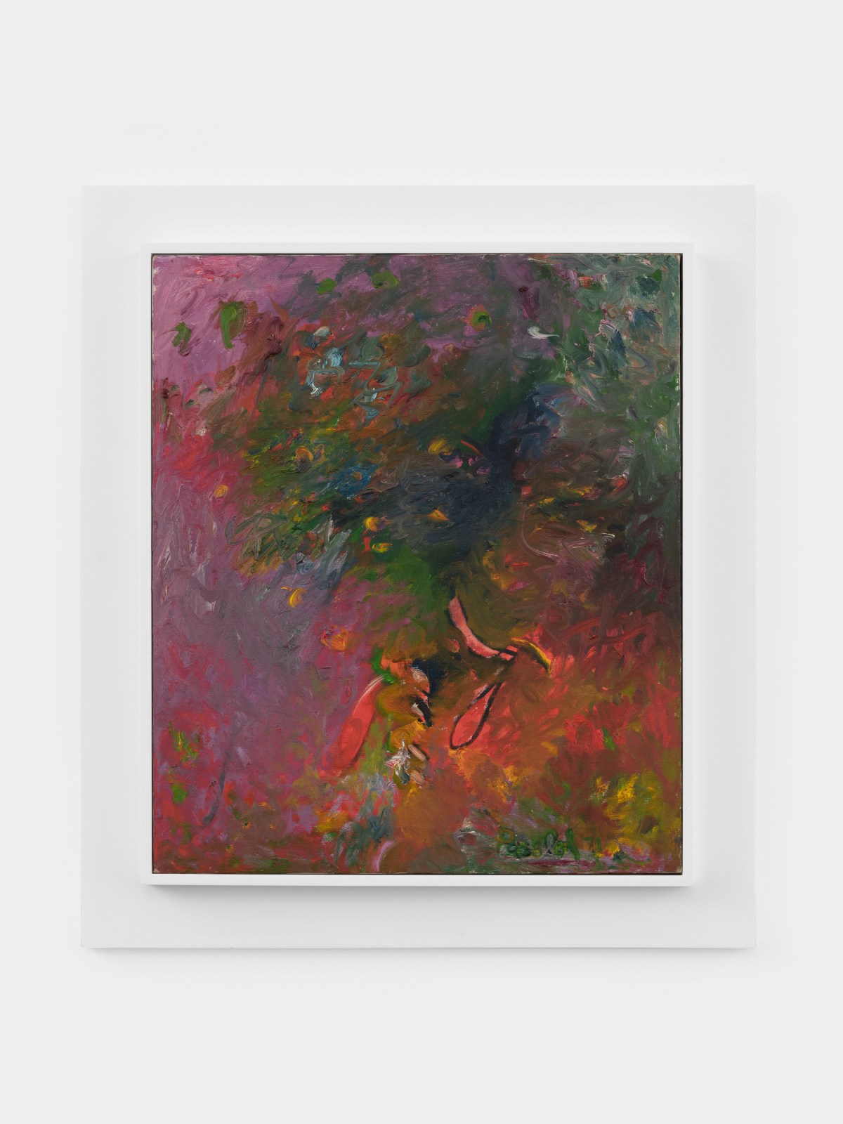 Pat Passlof, Mock's Turtle, 1971