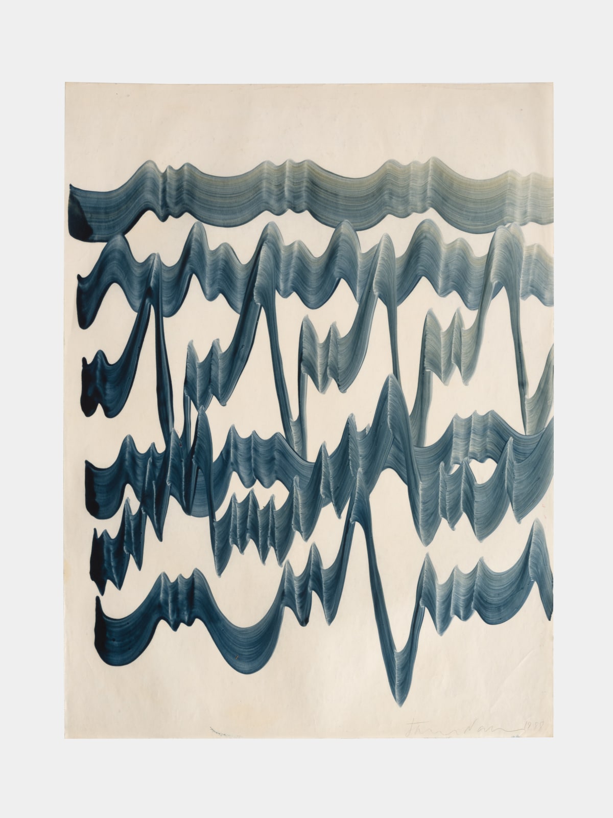 Jamie Nares, Untitled, 1988