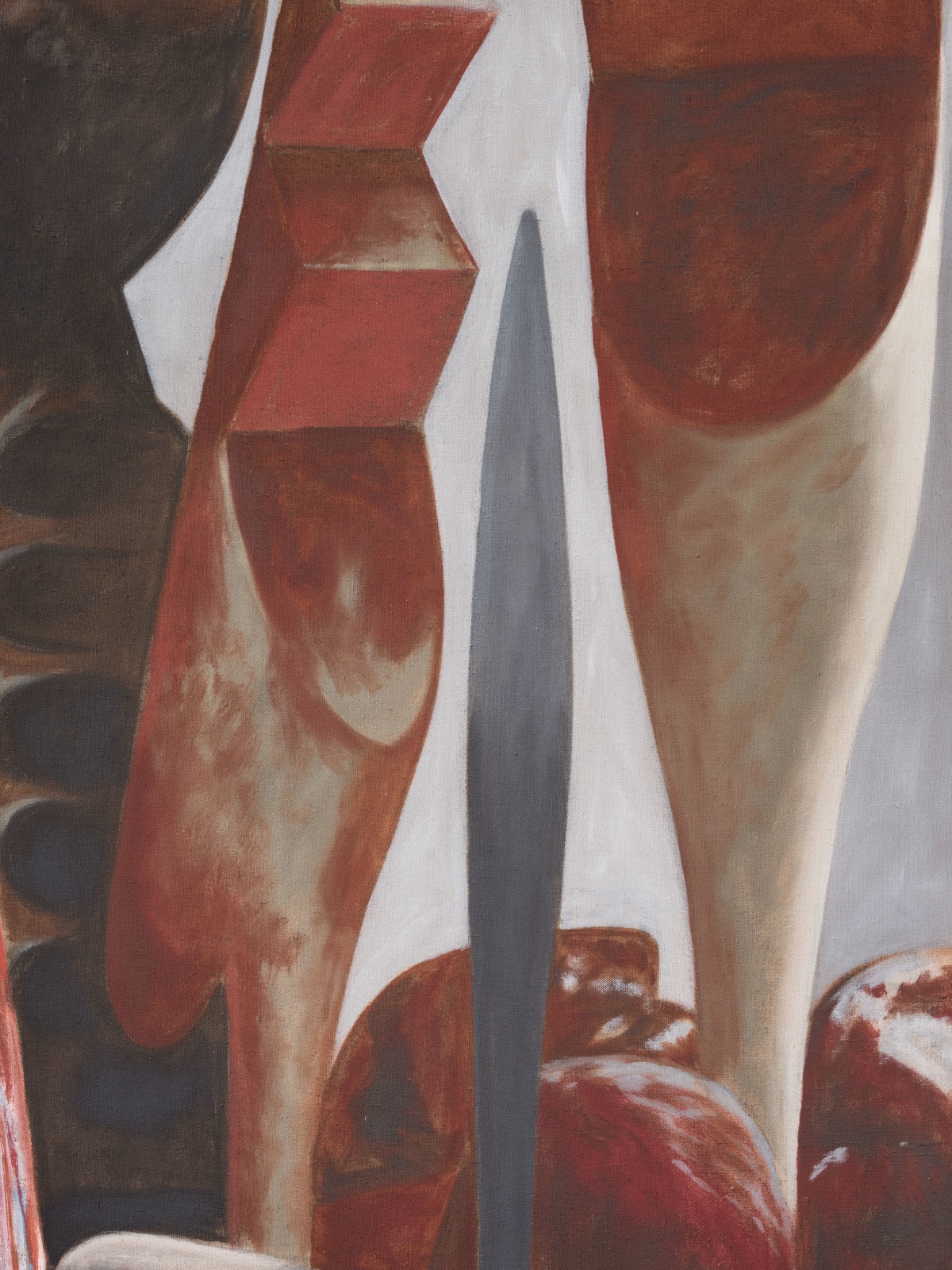 James Rosenquist, The Meteor Hits Brancusi's Pillow, 1997–1999