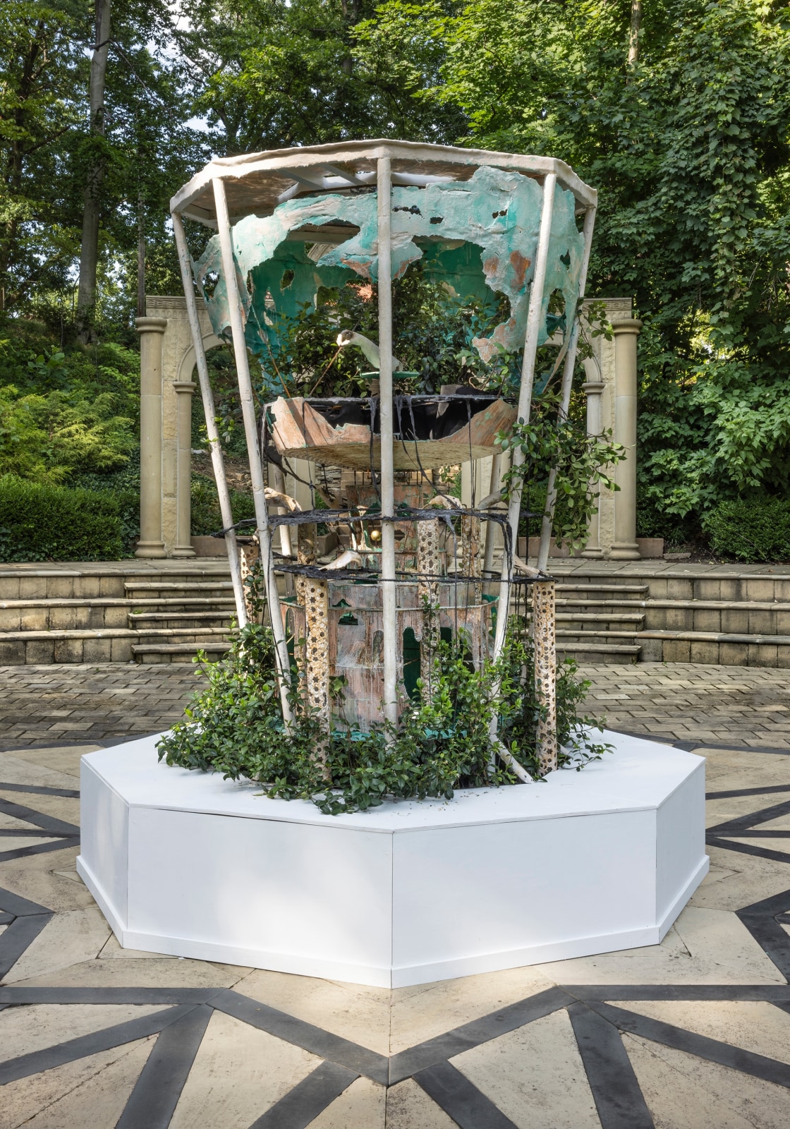 Diana Al-Hadid, The Time Being, 2022