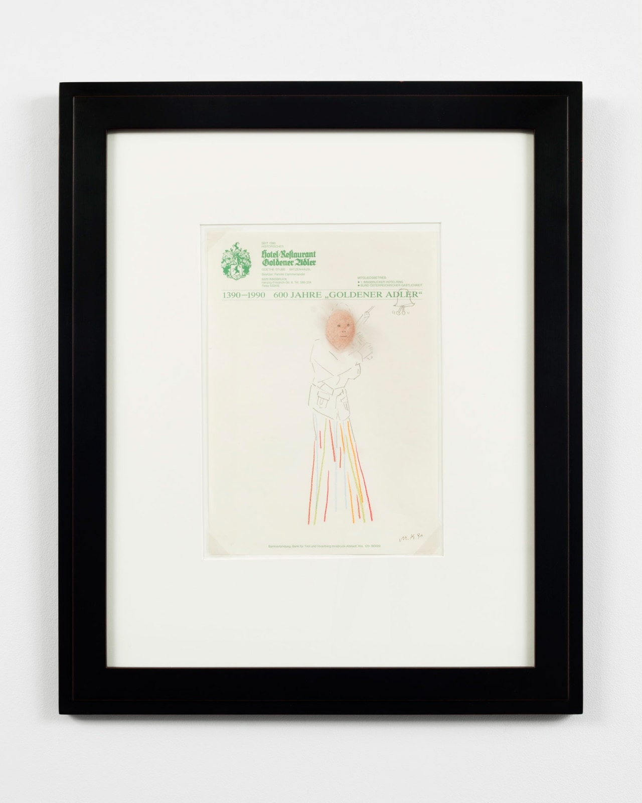 Martin Kippenberger, Hotel Drawing, 1991