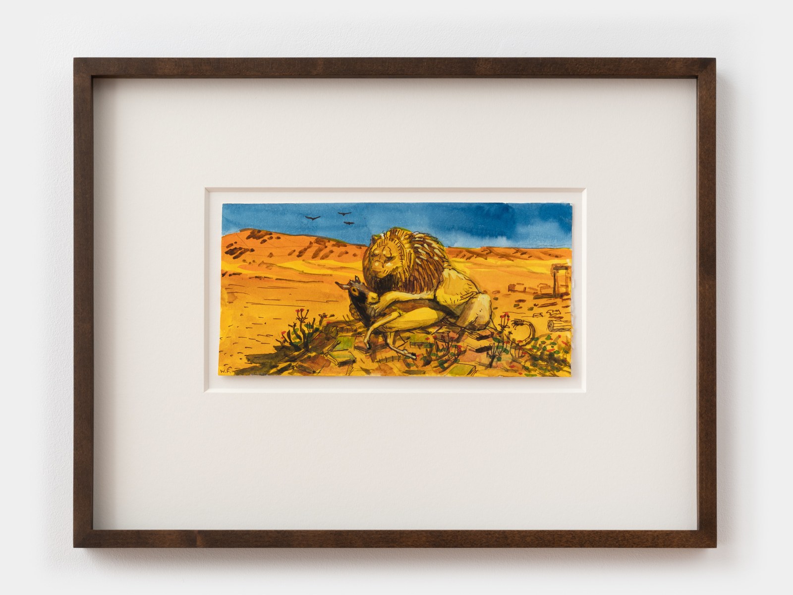 Walton Ford, Study for 'Culpabilis', 2024