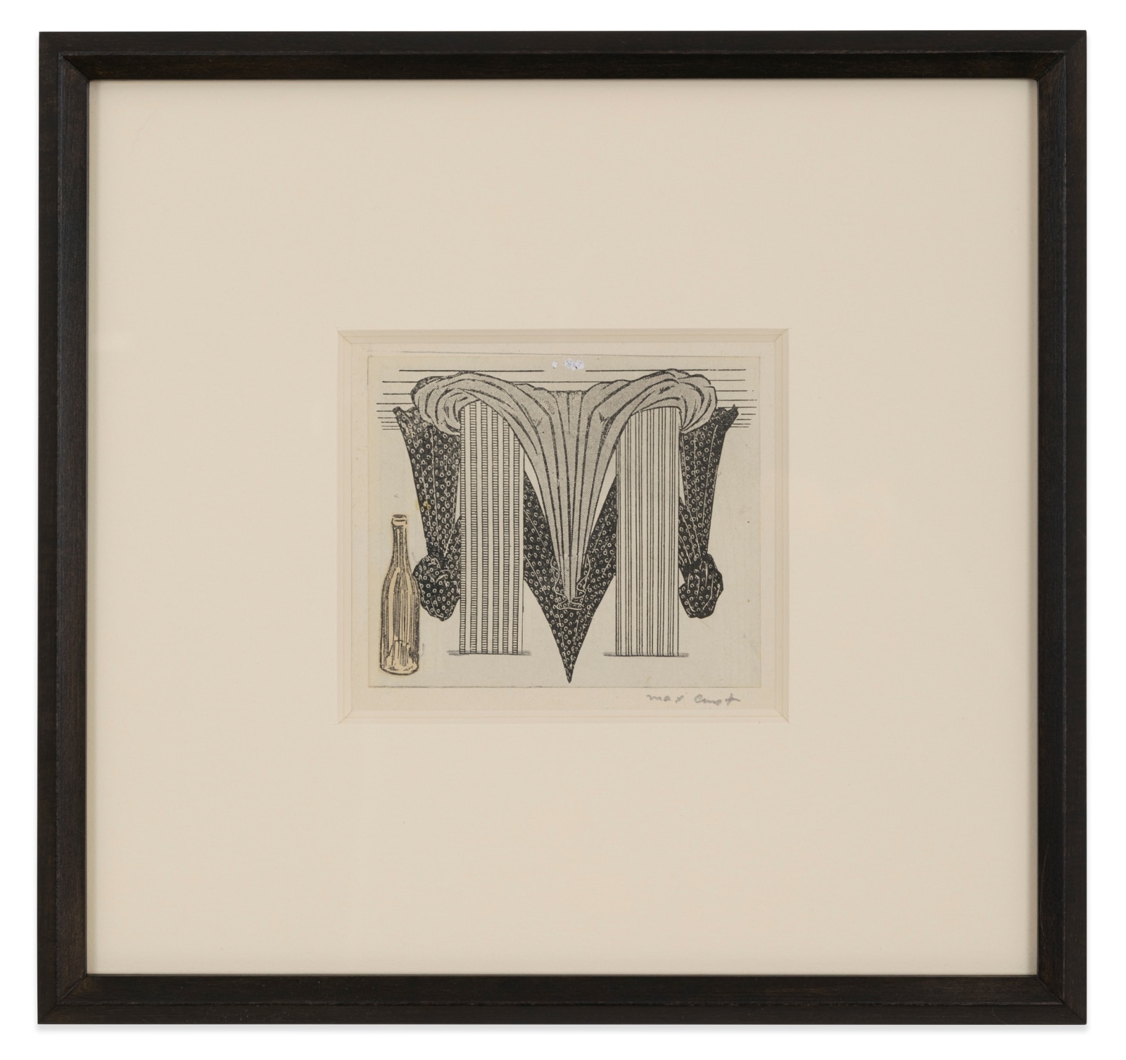 Max Ernst, Lettrine M, 1974