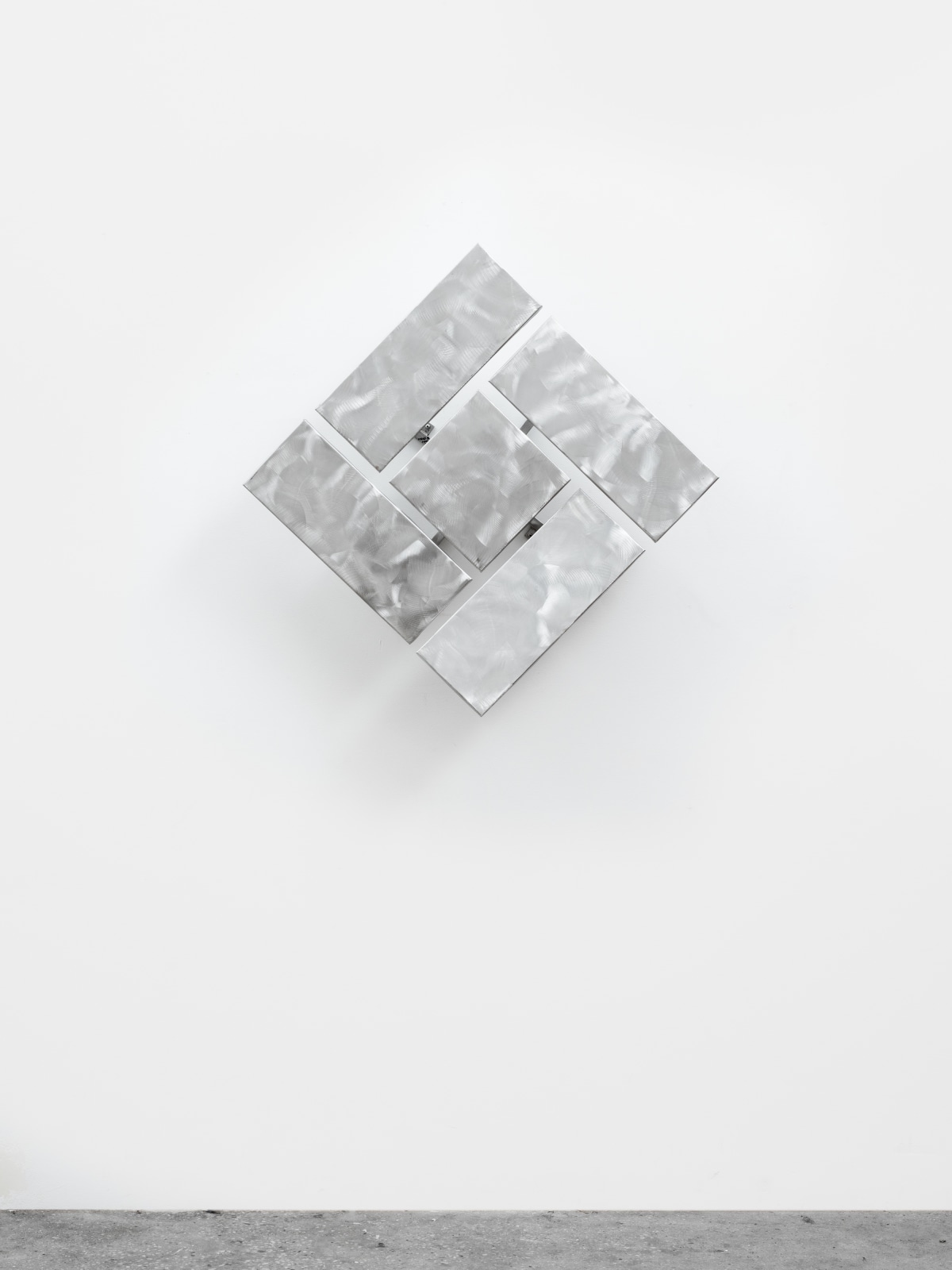 George Rickey, Four Rectangles One Square Diagonal, 1979