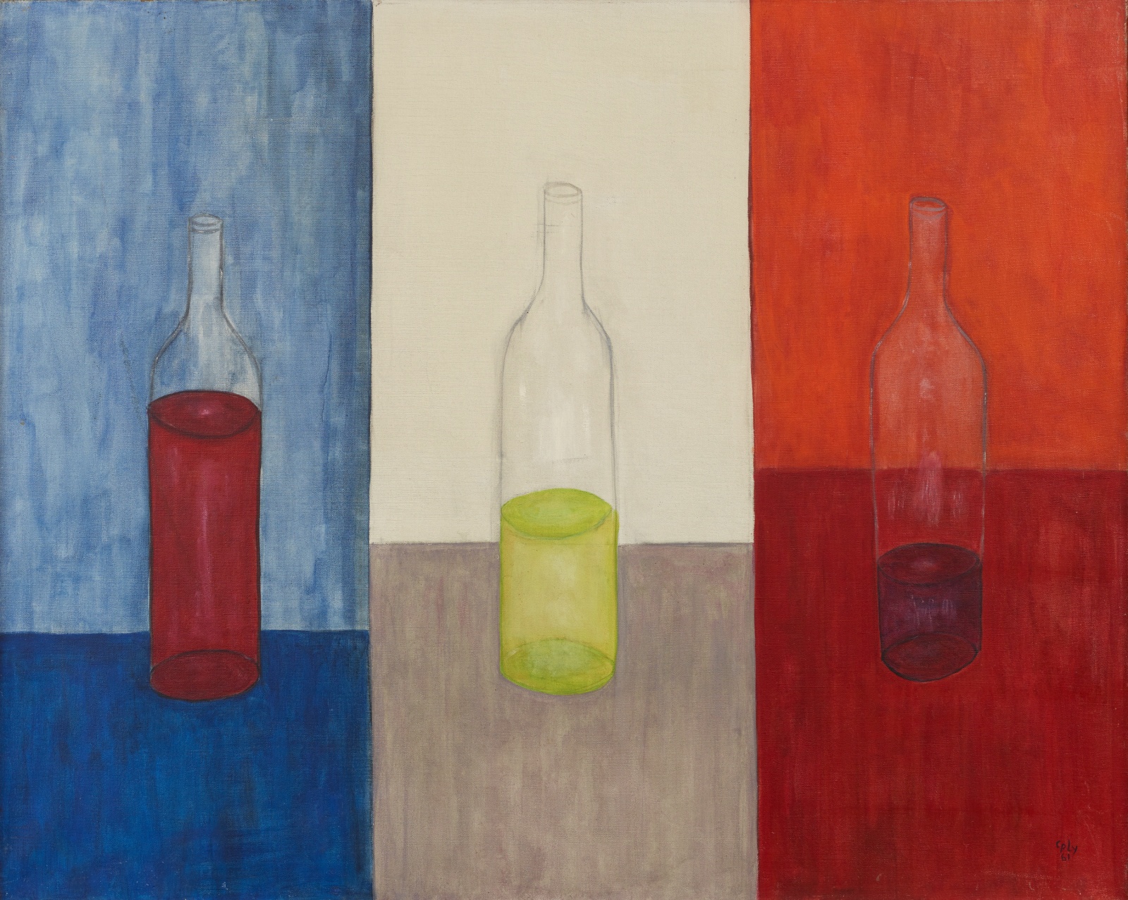William N. Copley, Drapeau Français (Vinland), 1961