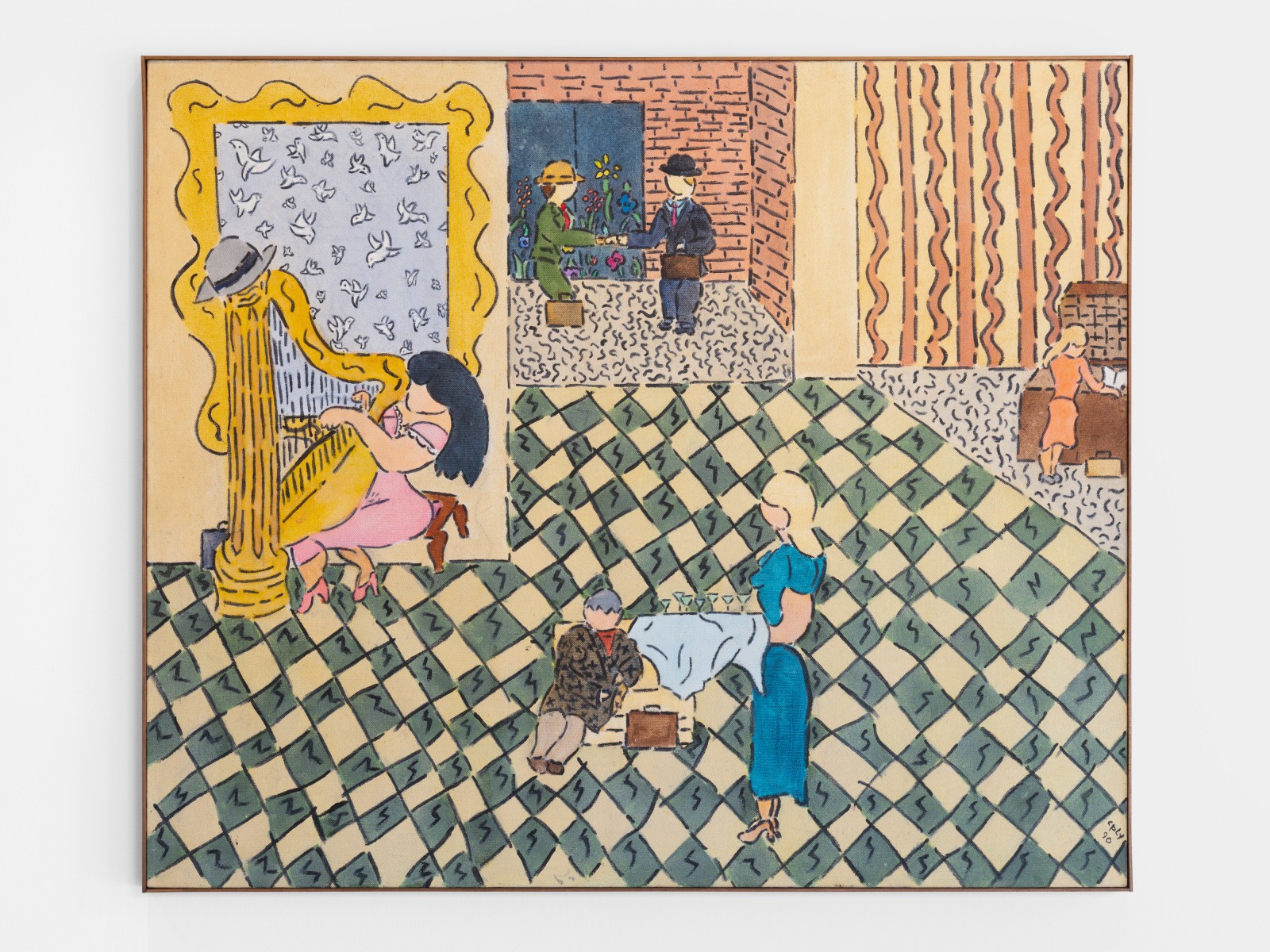William N. Copley, Untitled, 1990