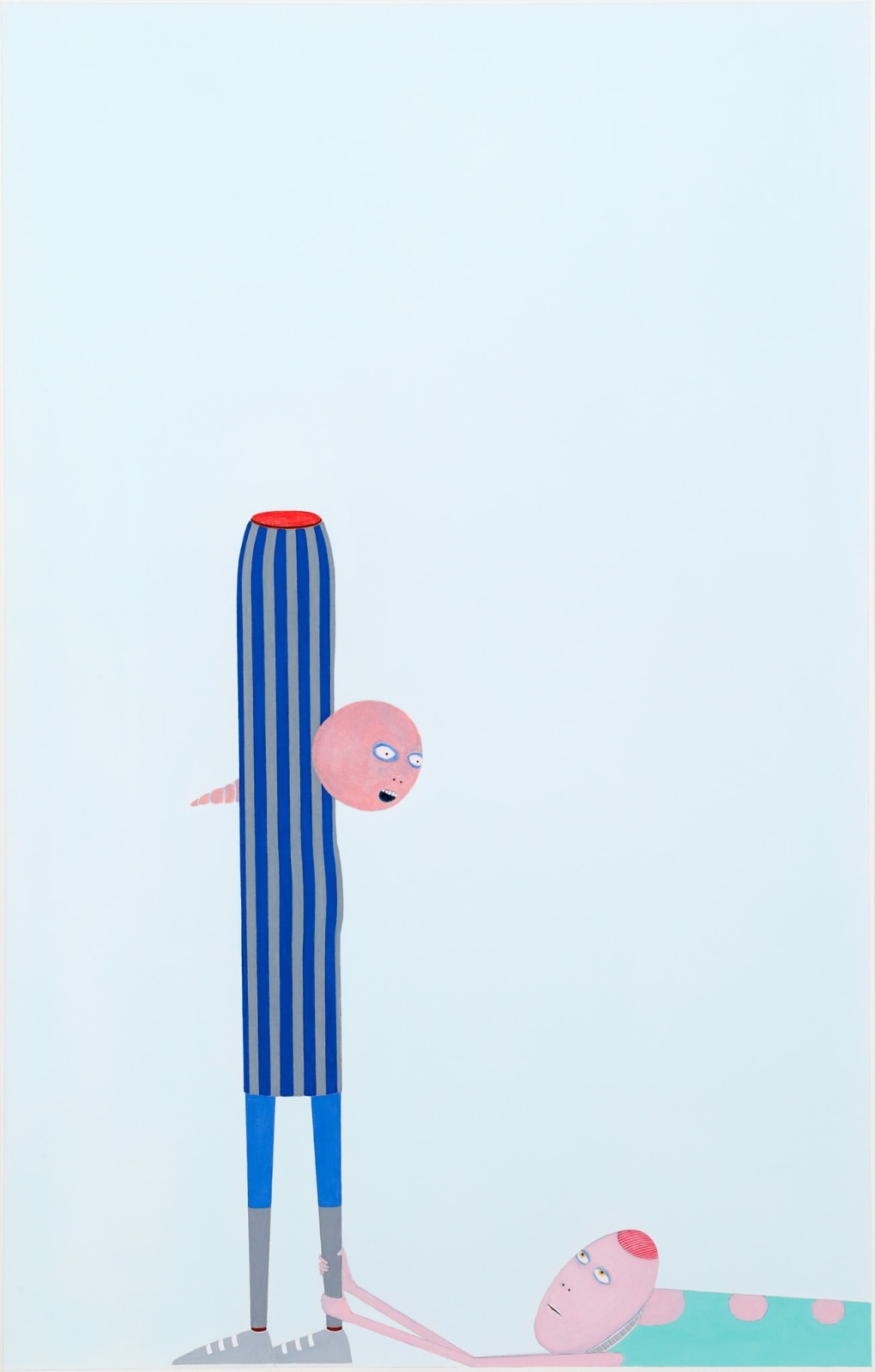 Laylah Ali, Untitled (Acephalous series), 2015