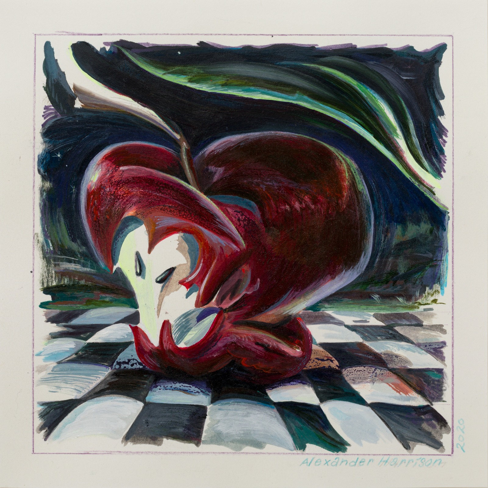 Alexander Harrison, Red Delicious, 2020