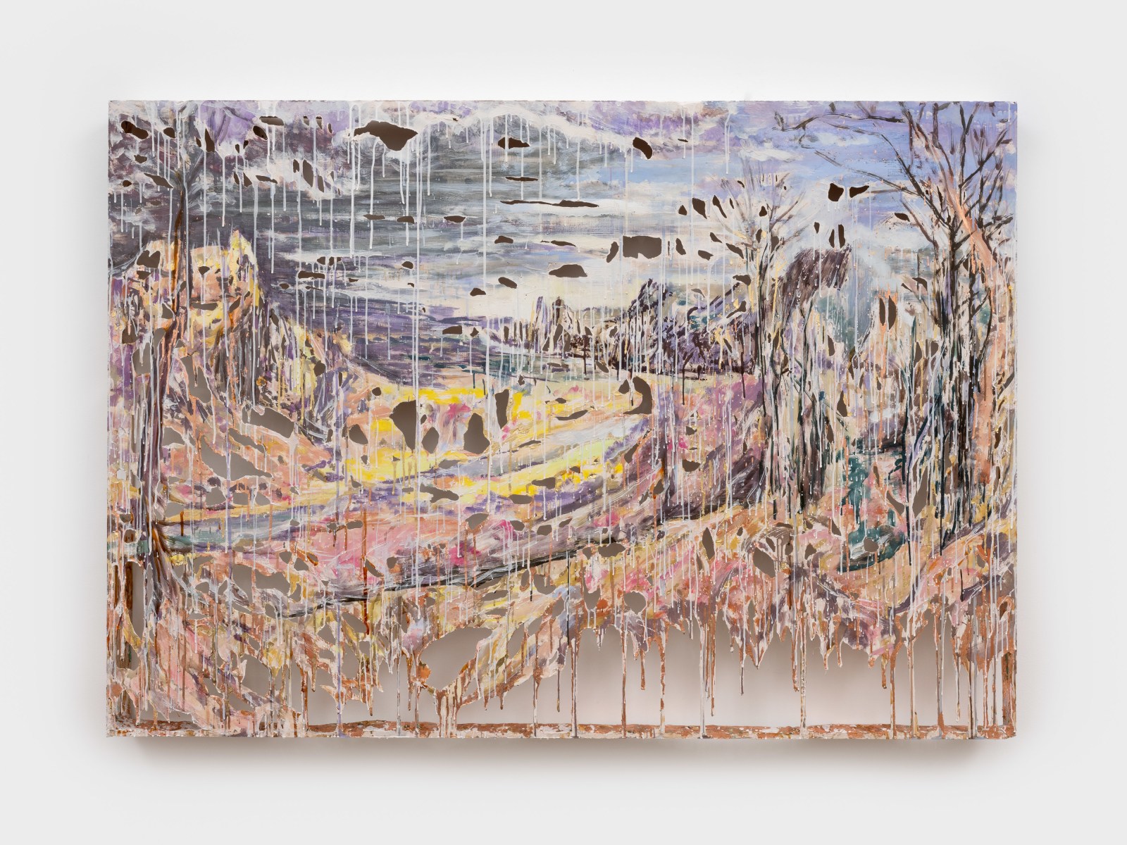 Diana Al-Hadid, Fall Mountains, 2024-2025