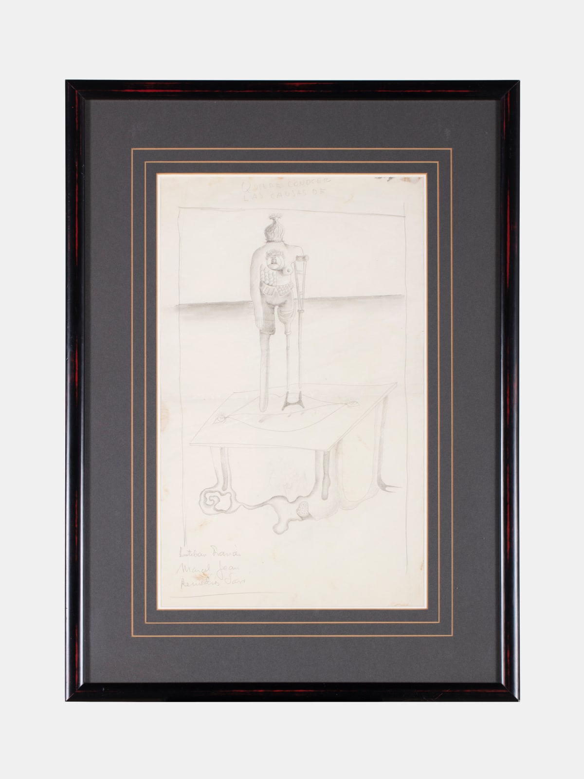 Esteban Francés, Marcel Jean, Remedios Varo, Cadavre exquis, 1935