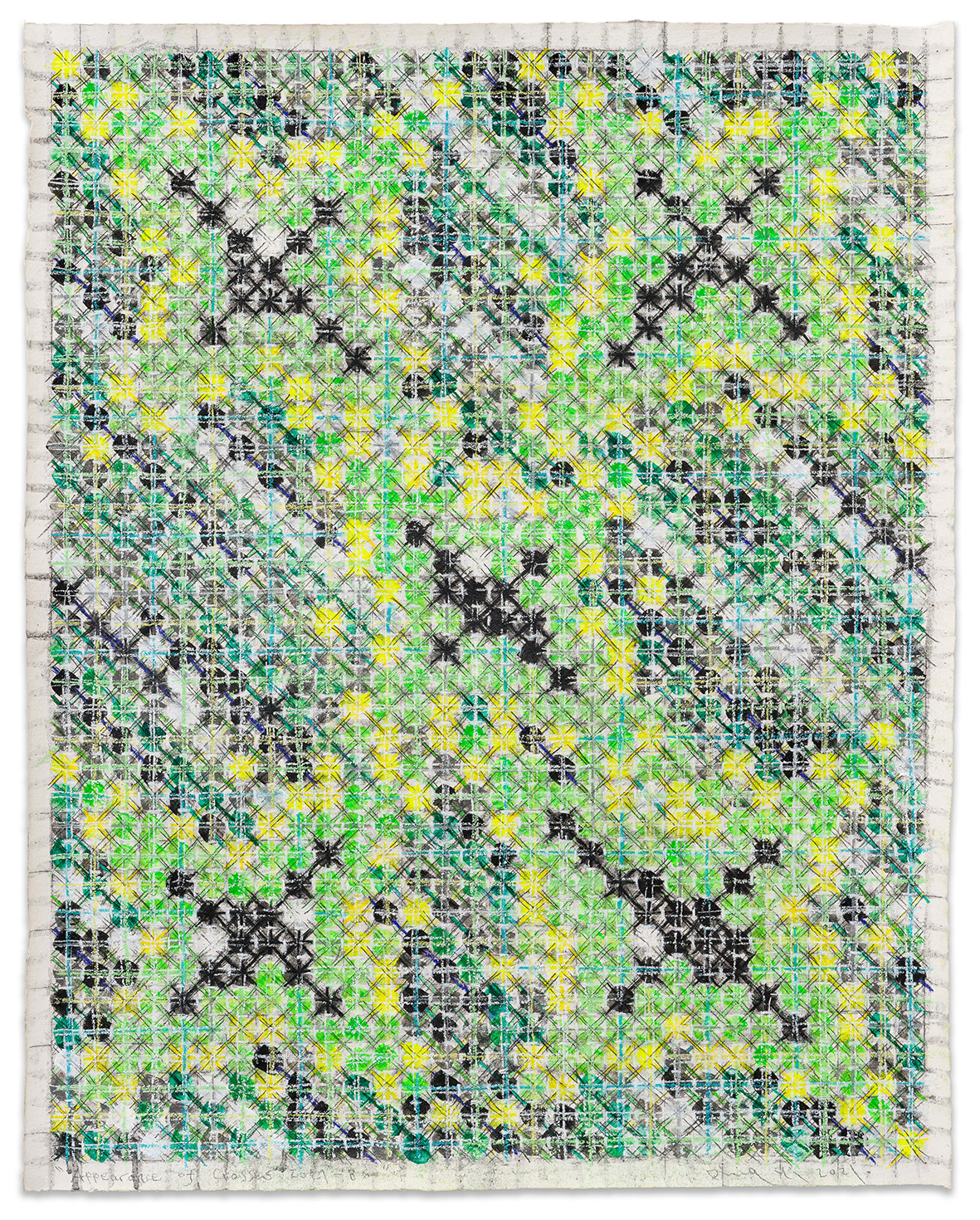 Ding Yi, Appearance of Crosses 2021-B6, 2021