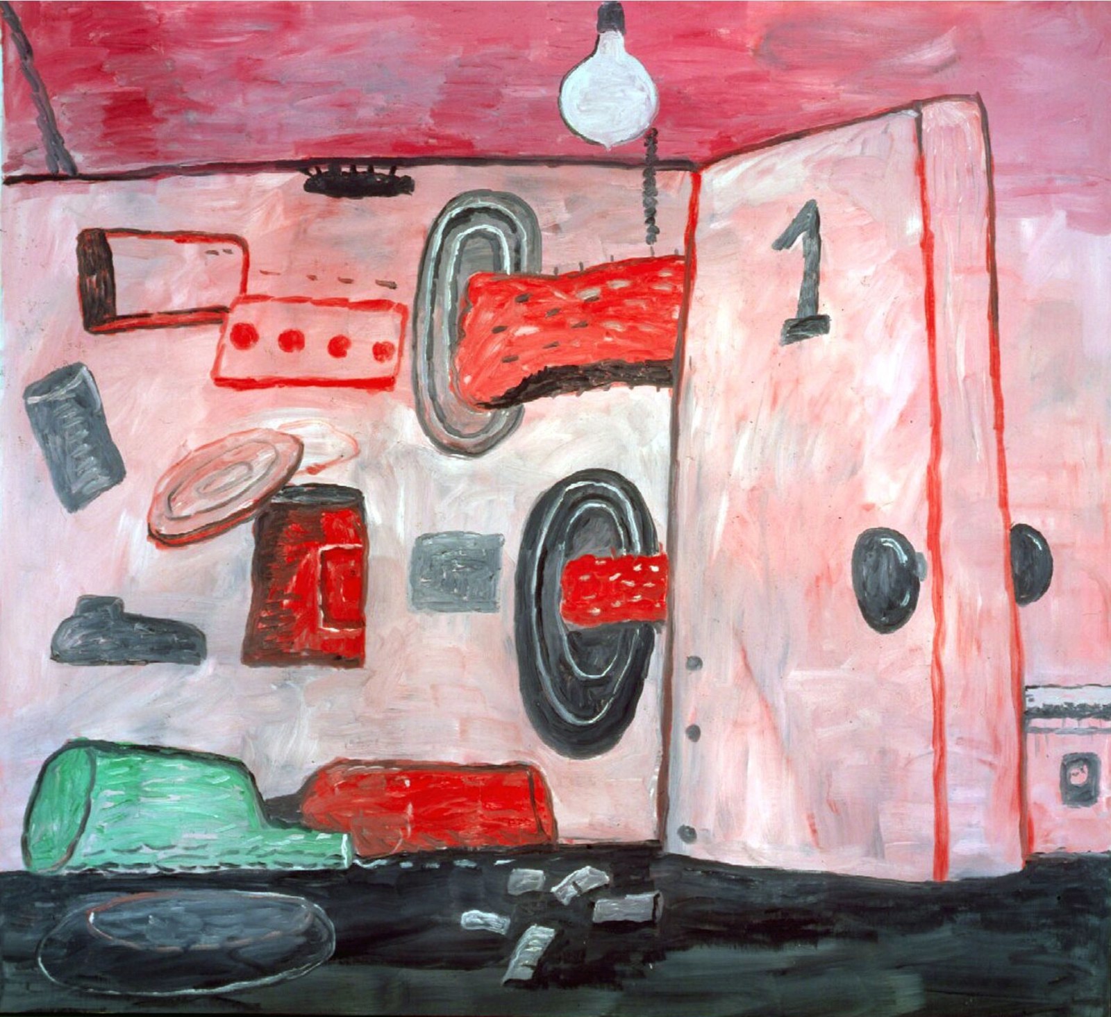 Philip Guston, Inside - Outside, 1977