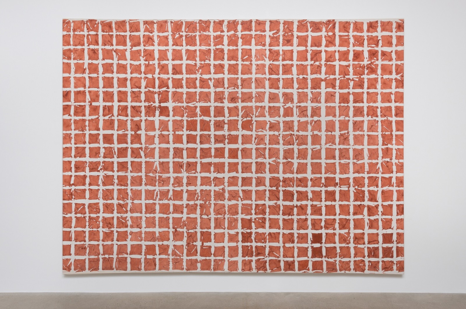 Simon Hantaï, Tabula (Terre Rose), 1975