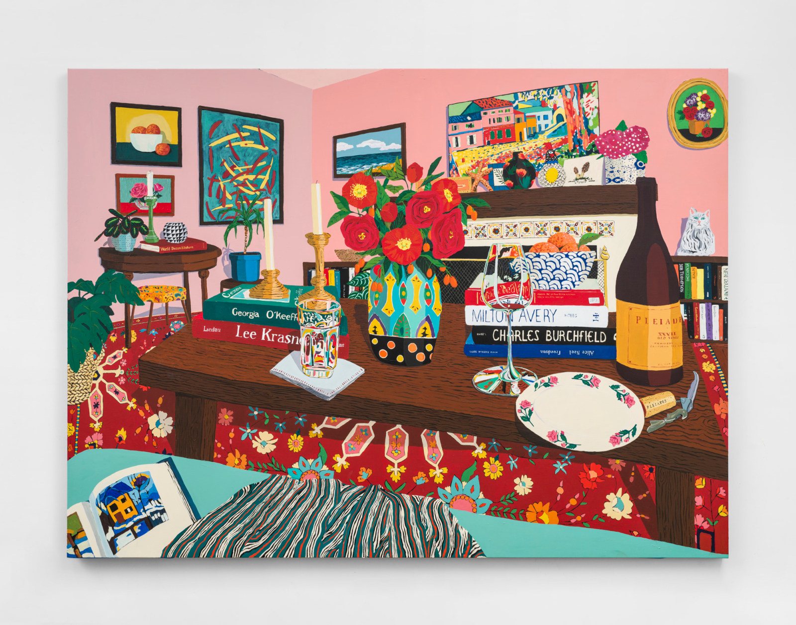 Hilary Pecis, Pink Room, 2021