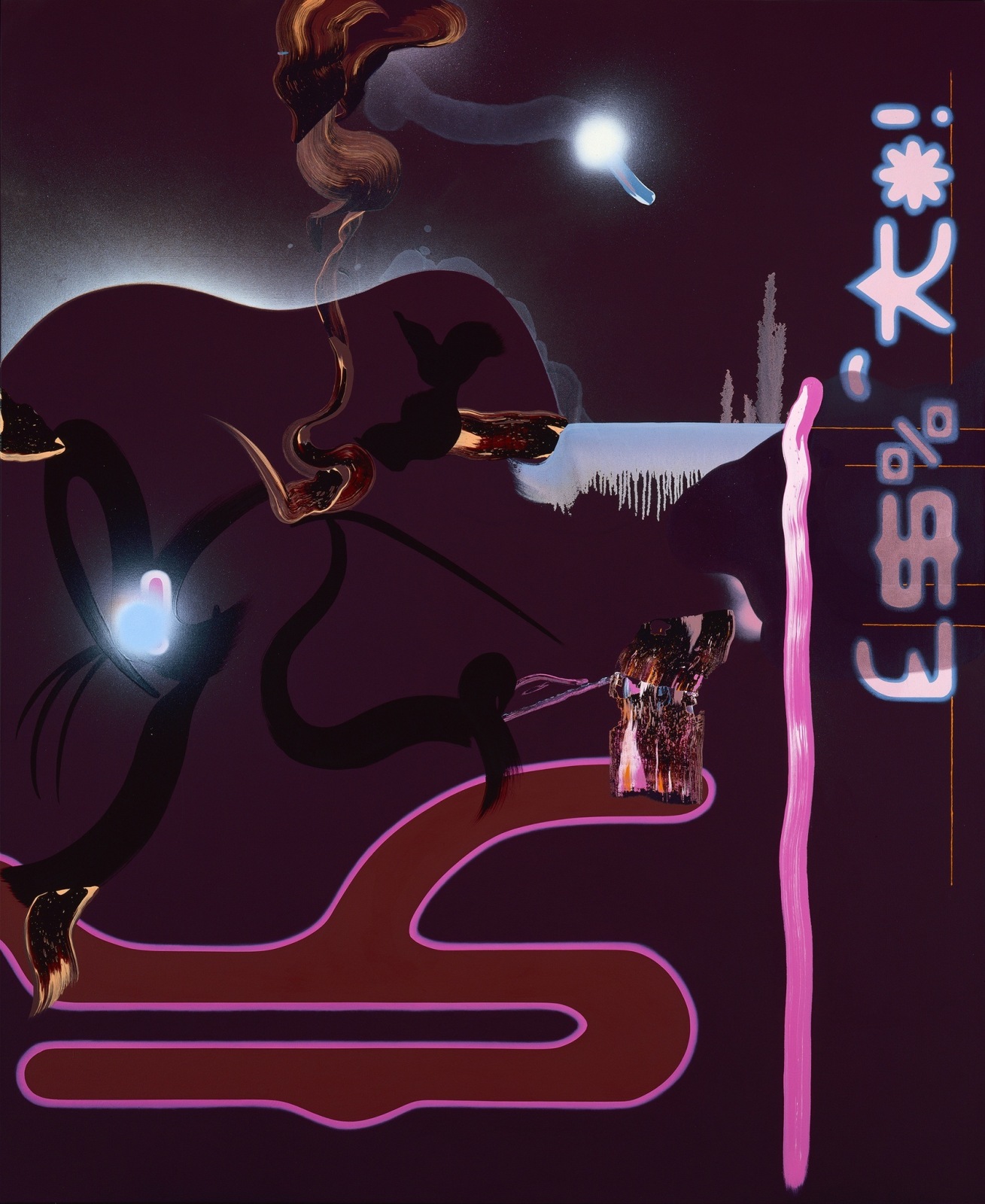 Fiona Rae, Spook, 2000