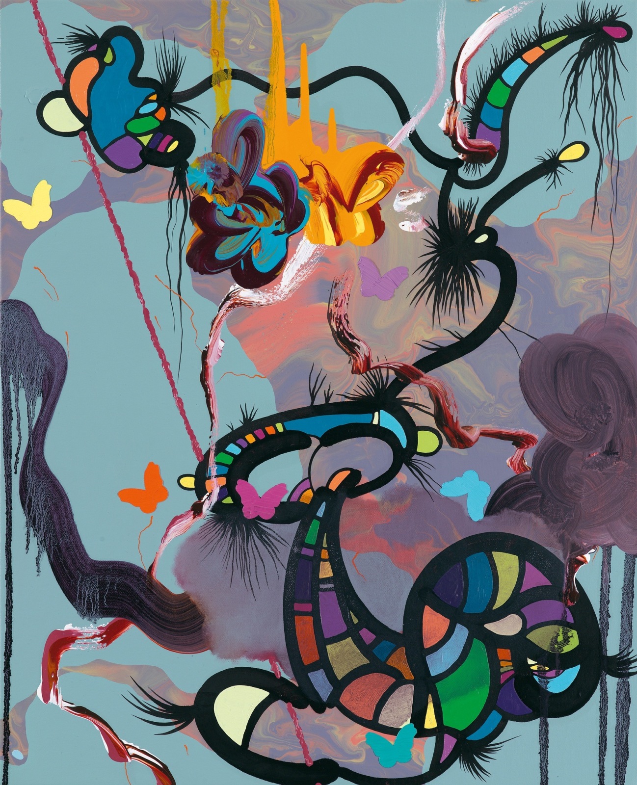 Fiona Rae, Pleasantly Happy, 2007