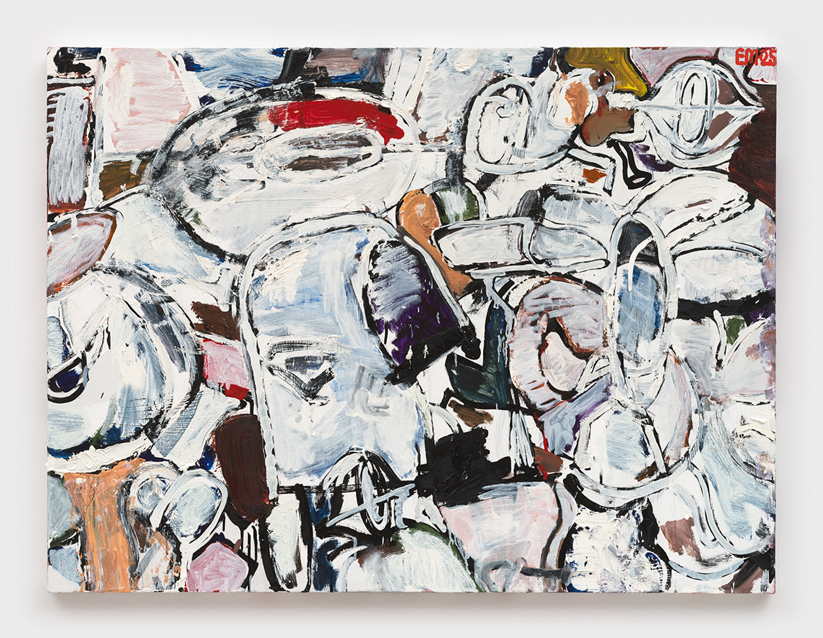 Eddie Martinez, Clown Fish Crop, 2025