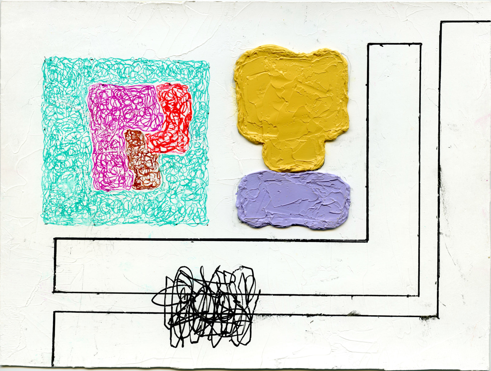 Jonathan Lasker, Untitled (S-219), 2018