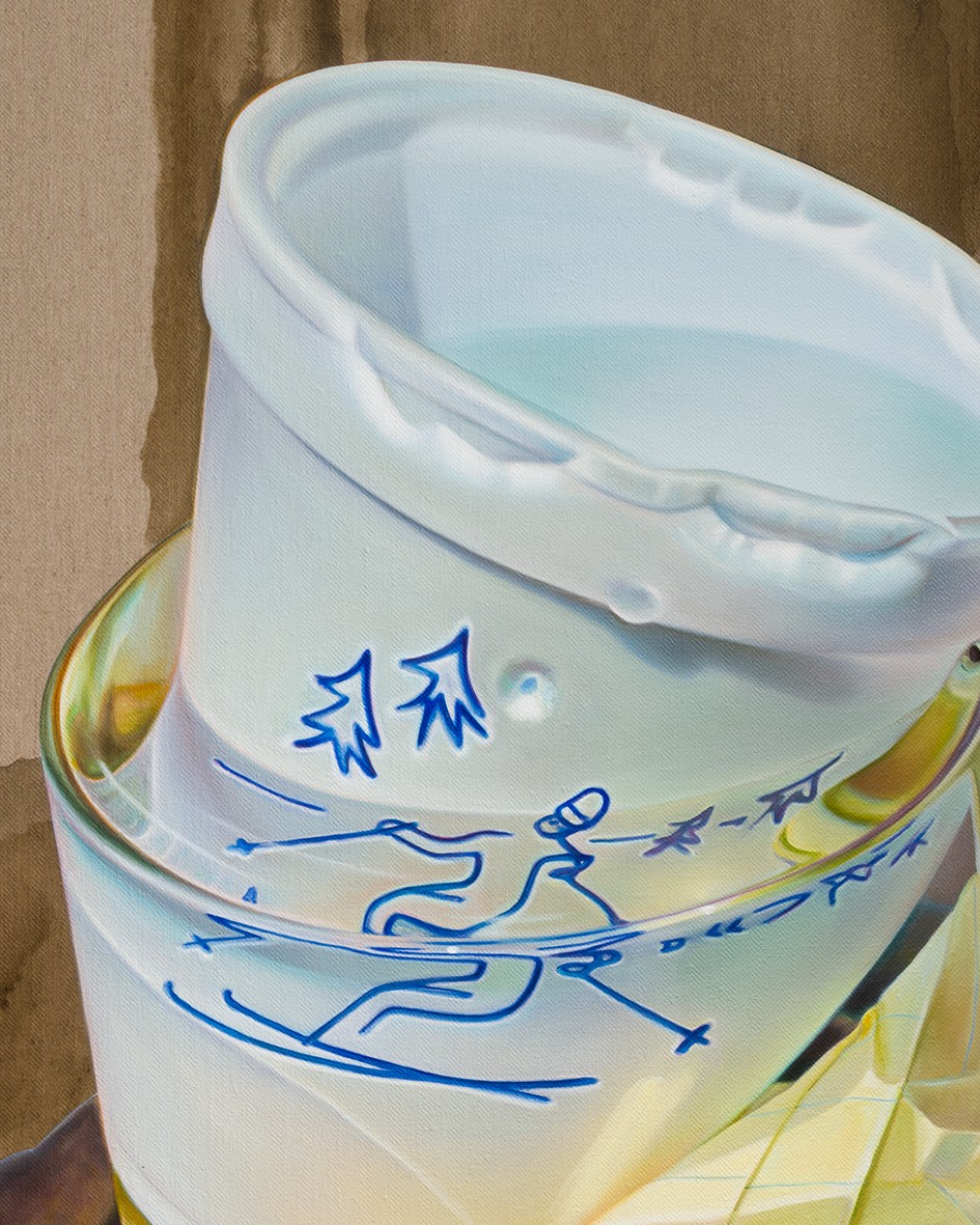 Lauren Satlowski, Skiing on Acid, 2025