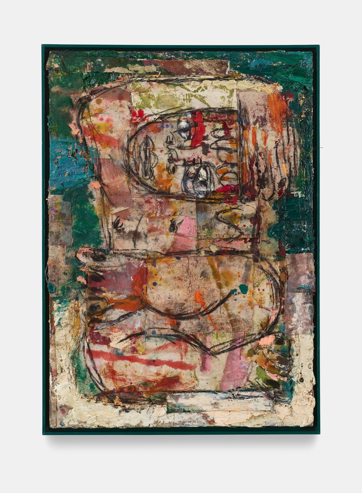 Daniel Crews-Chubb, Acrobat (forest green), 2020