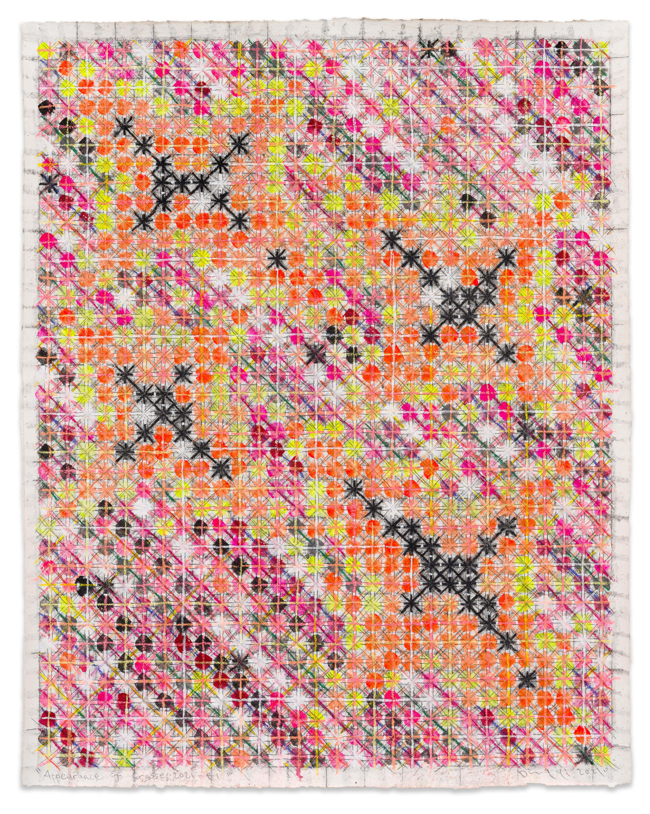 Ding Yi, Appearance of Crosses 2021-B1, 2021