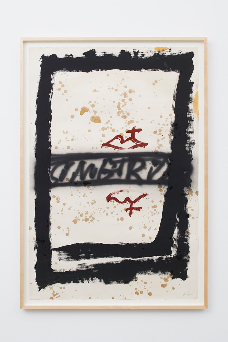 Antoni Tàpies, Dues boques, 1991