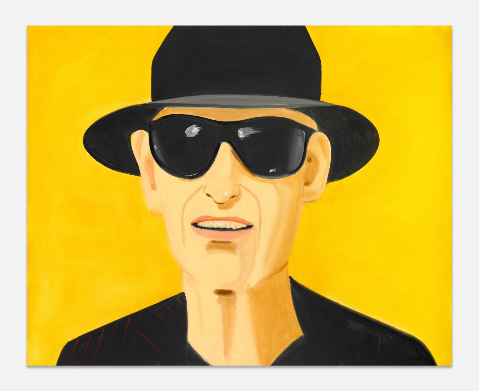 Alex Katz, Black Hat # 5, 2010