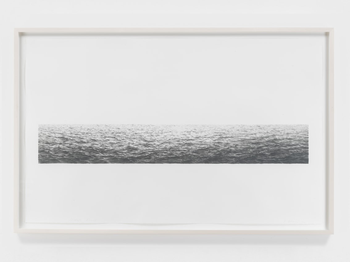 Vija Celmins, Untitled (Ocean), 1972
