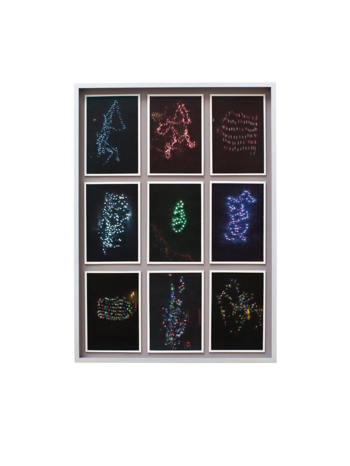 Richard Forster, Cloudy skies, earth-y constellations: Darlington walk, December 21, 2014, 2016-2018