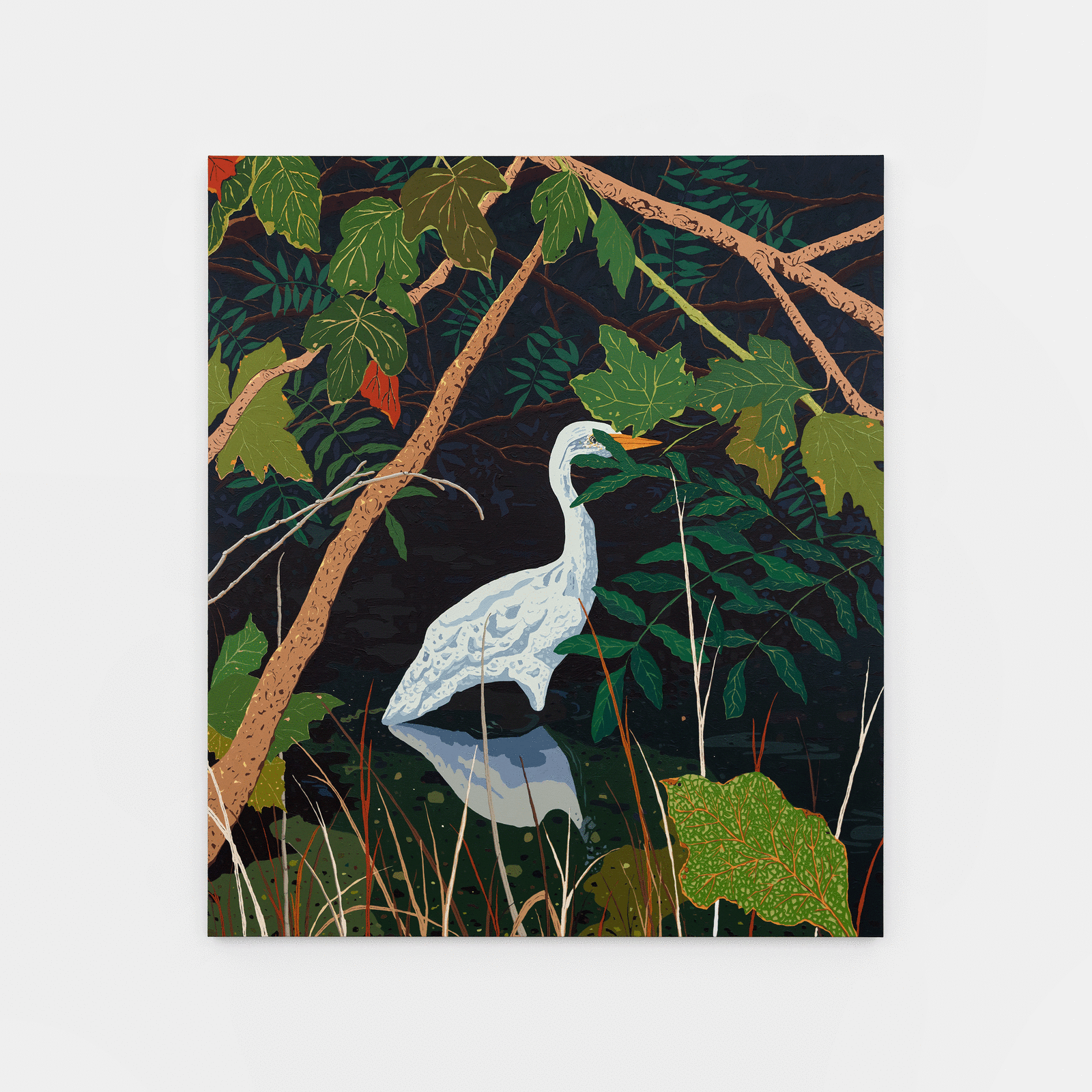 Hilary Pecis, Creek Egret, 2025