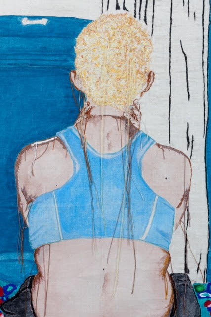 Zoë Buckman, fall among the voices, 2024