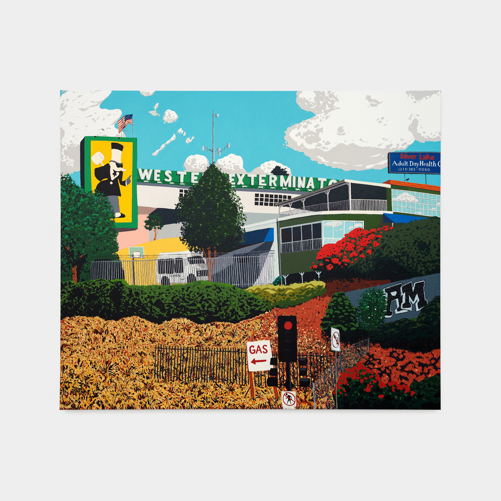 Hilary Pecis, Silverlake Hillside, 2025