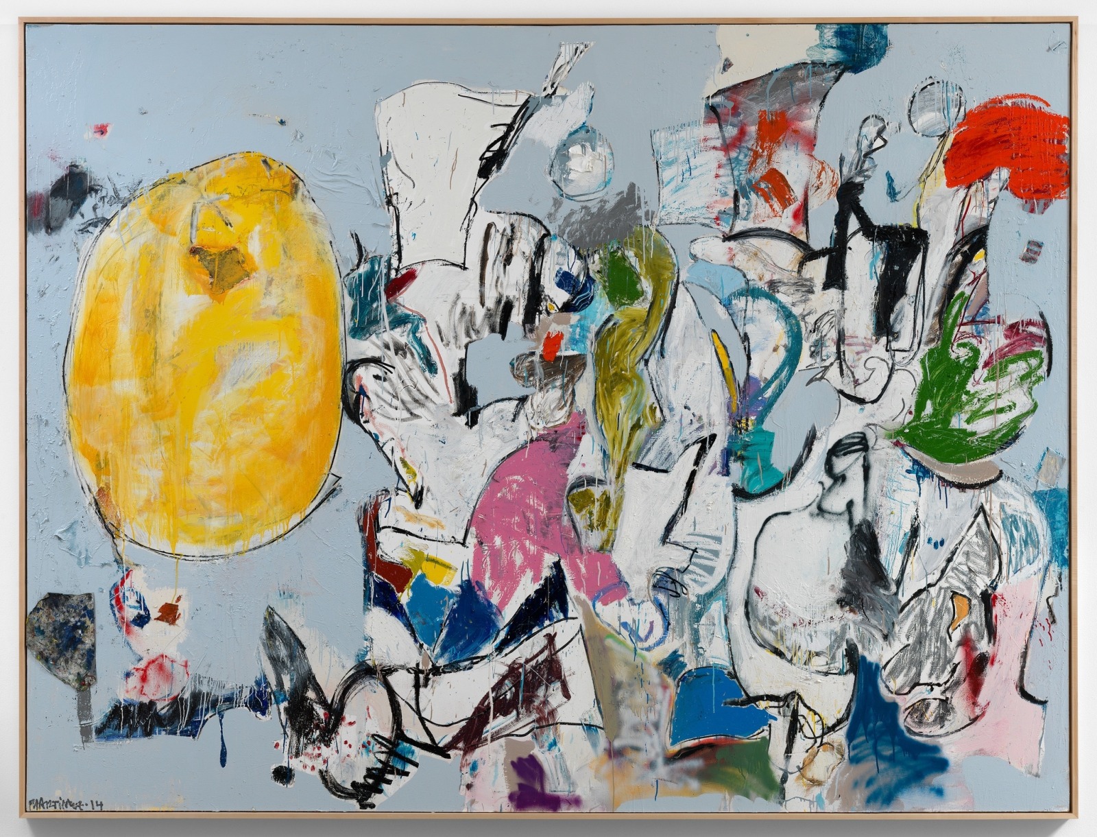 Eddie Martinez, Strong Island Stretch, 2014