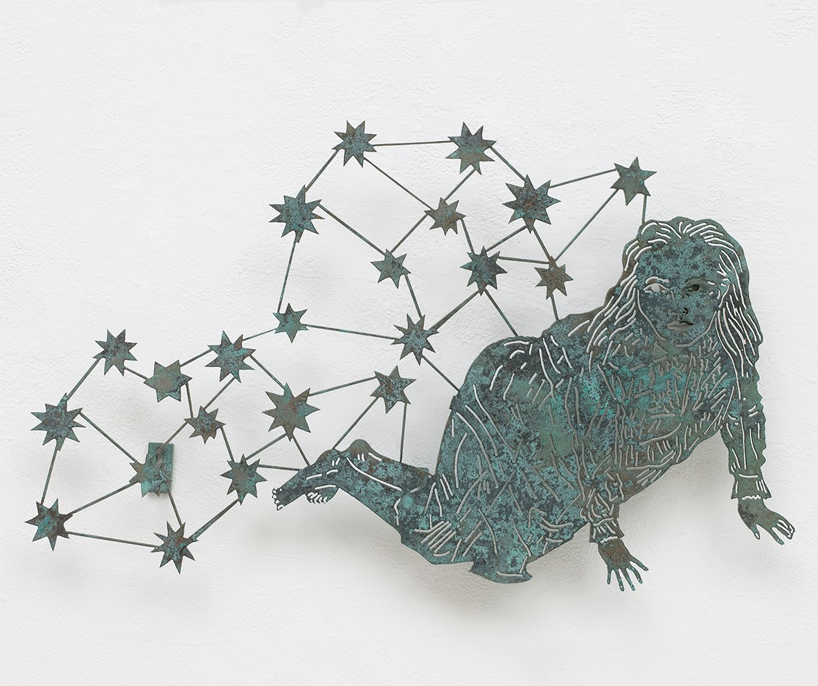 Kiki Smith, Girl with Stars, 2004