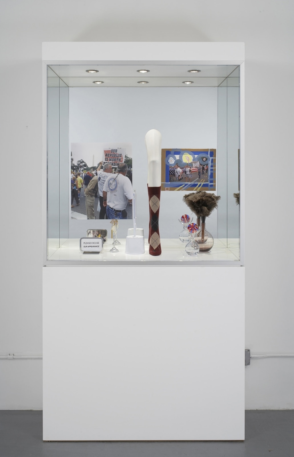 Josephine Meckseper, I Love Jesus, 2005