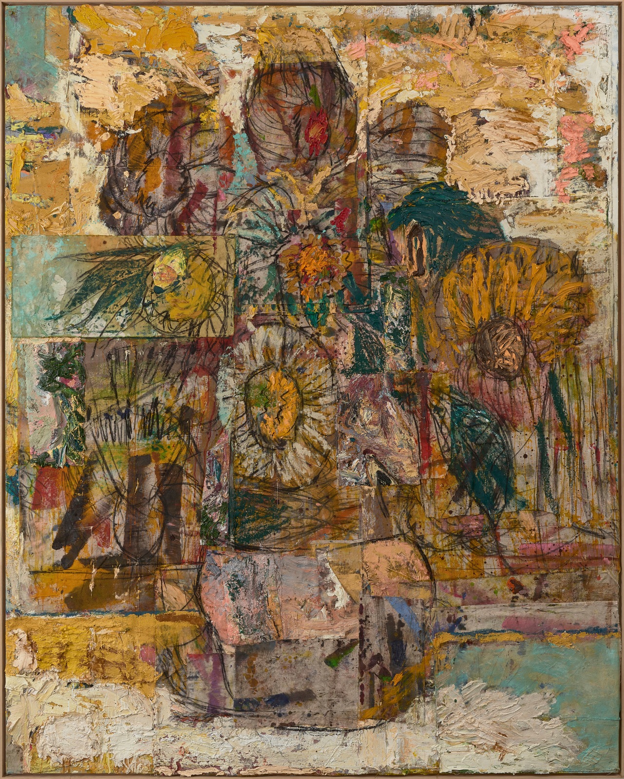 Daniel Crews-Chubb, Flowers (After van Gogh), 2020