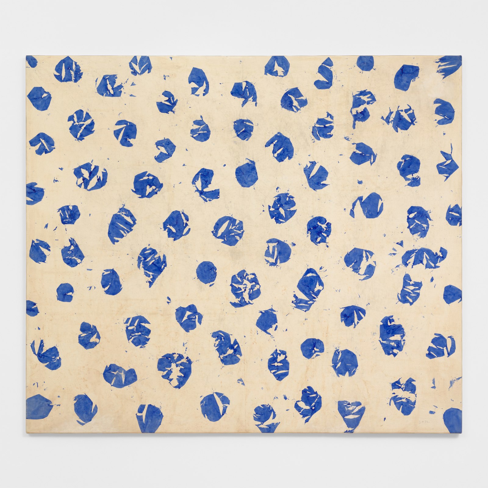 Simon Hantaï, Bourgeons, 1972