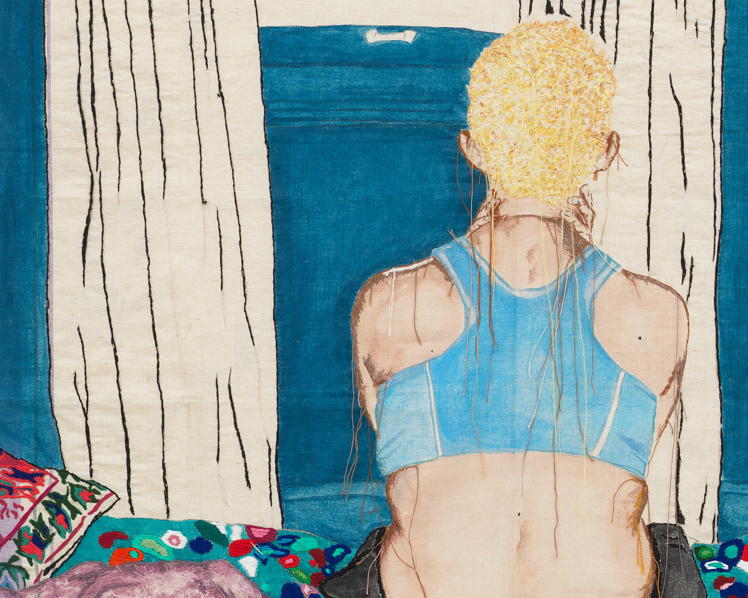 Zoë Buckman, fall among the voices, 2024