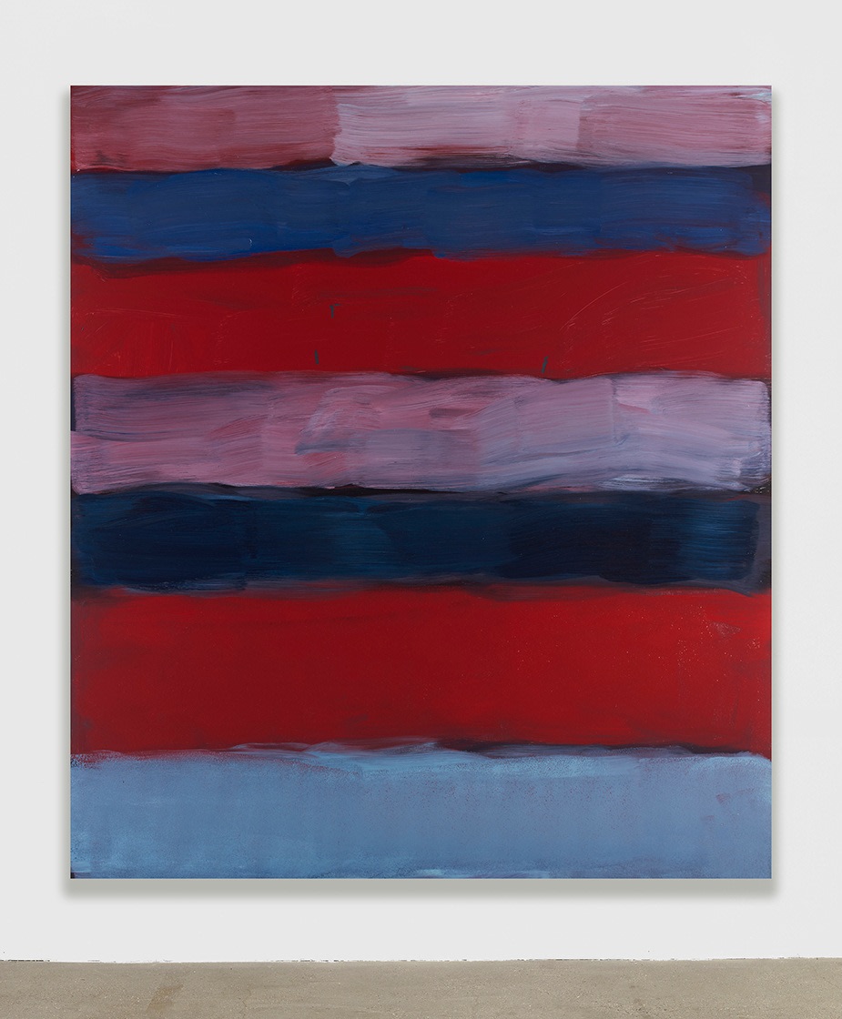 Sean Scully, Landline Red Veined, 2016