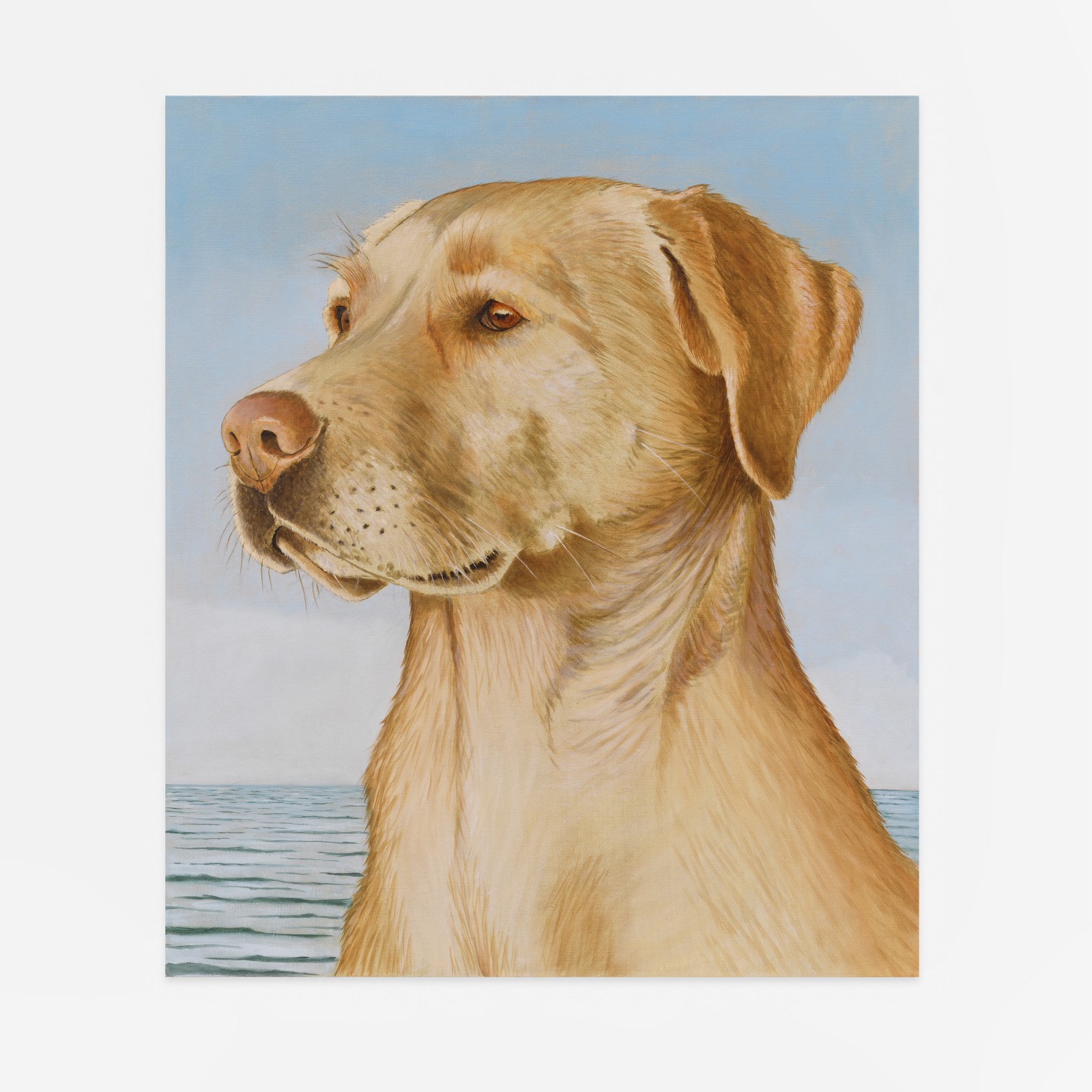 Sean Landers, Yellow Lab, 2022