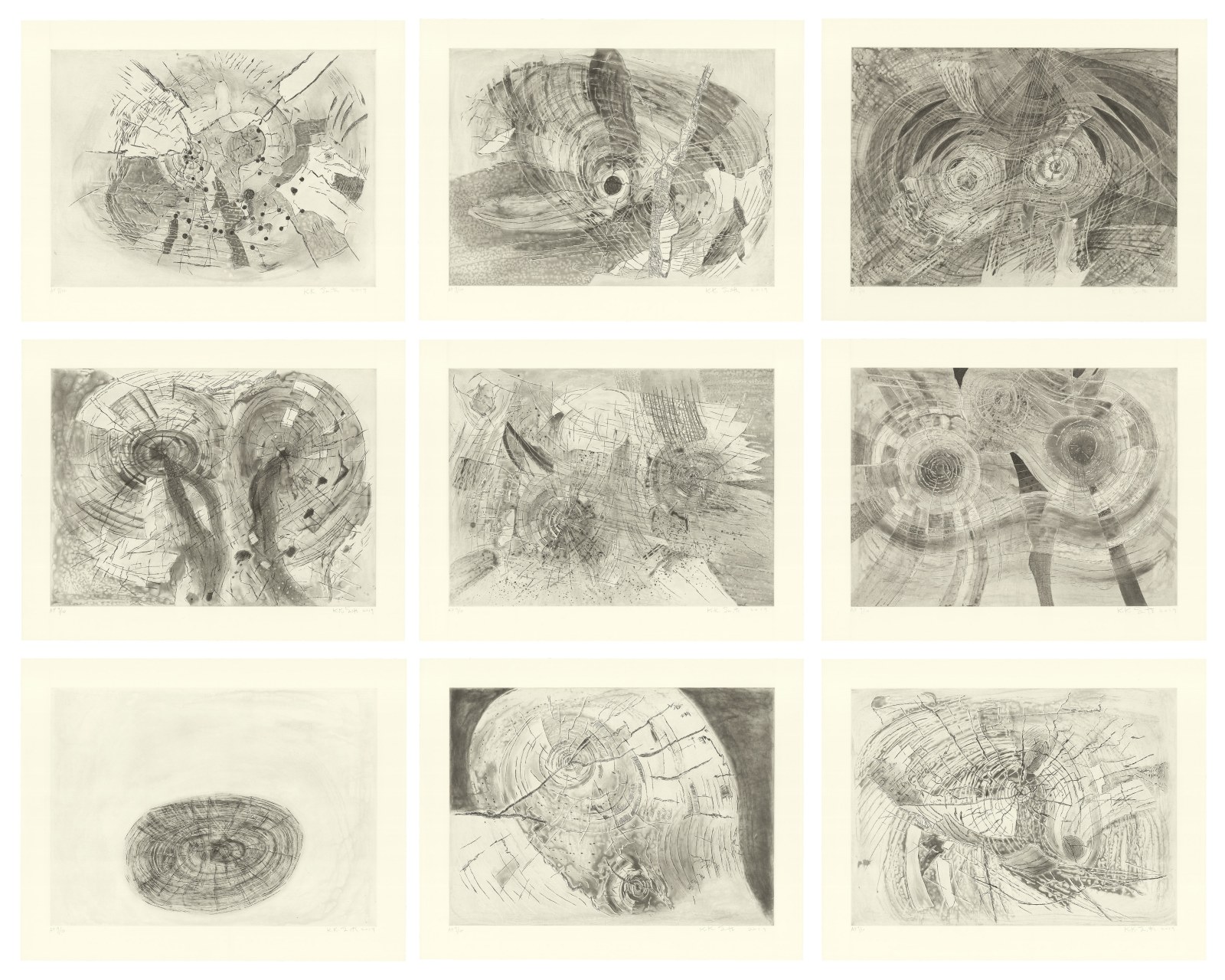 Kiki Smith, Sorcery (Whole Set), 2019