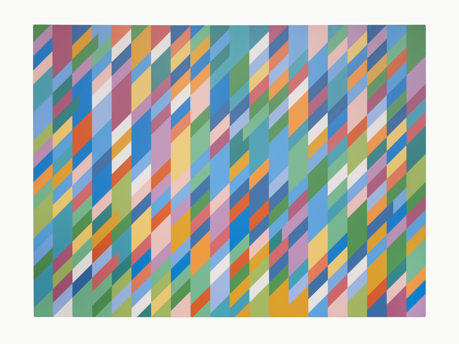 Bridget Riley, By Way of Yellow, 1993