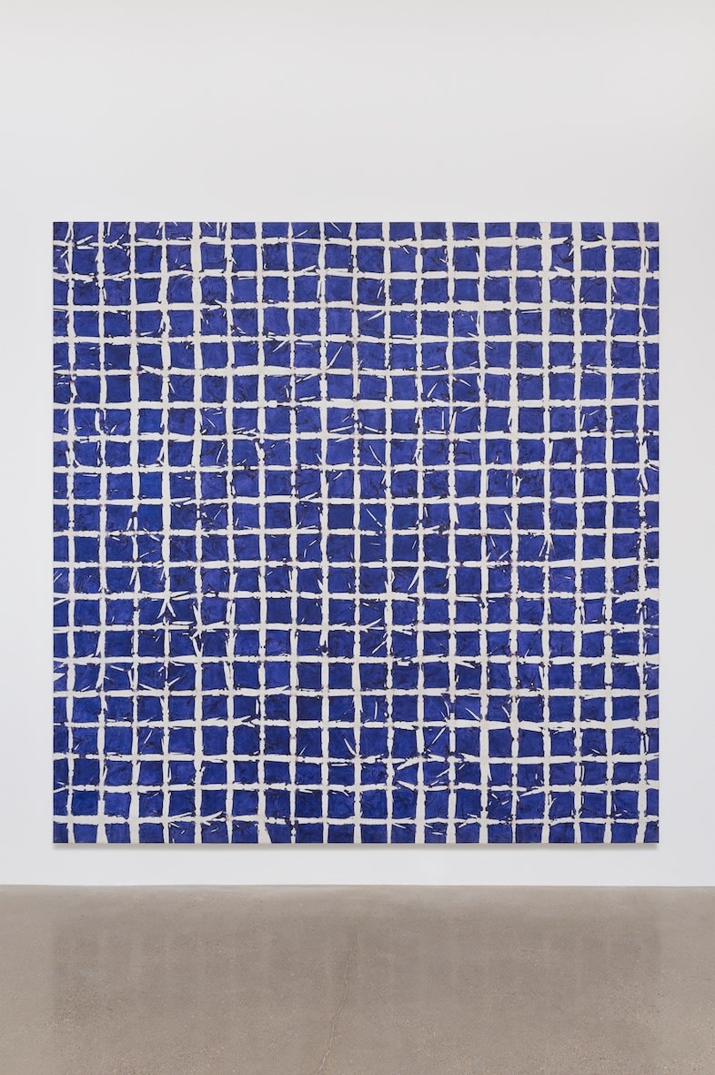 Simon Hantaï, Tabula (Violet), 1975