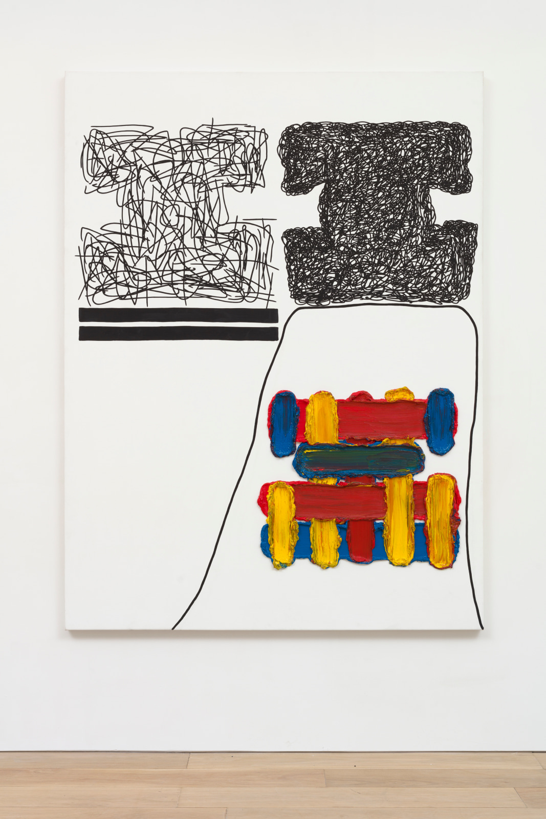 Jonathan Lasker, Why People Are Nice, 1997