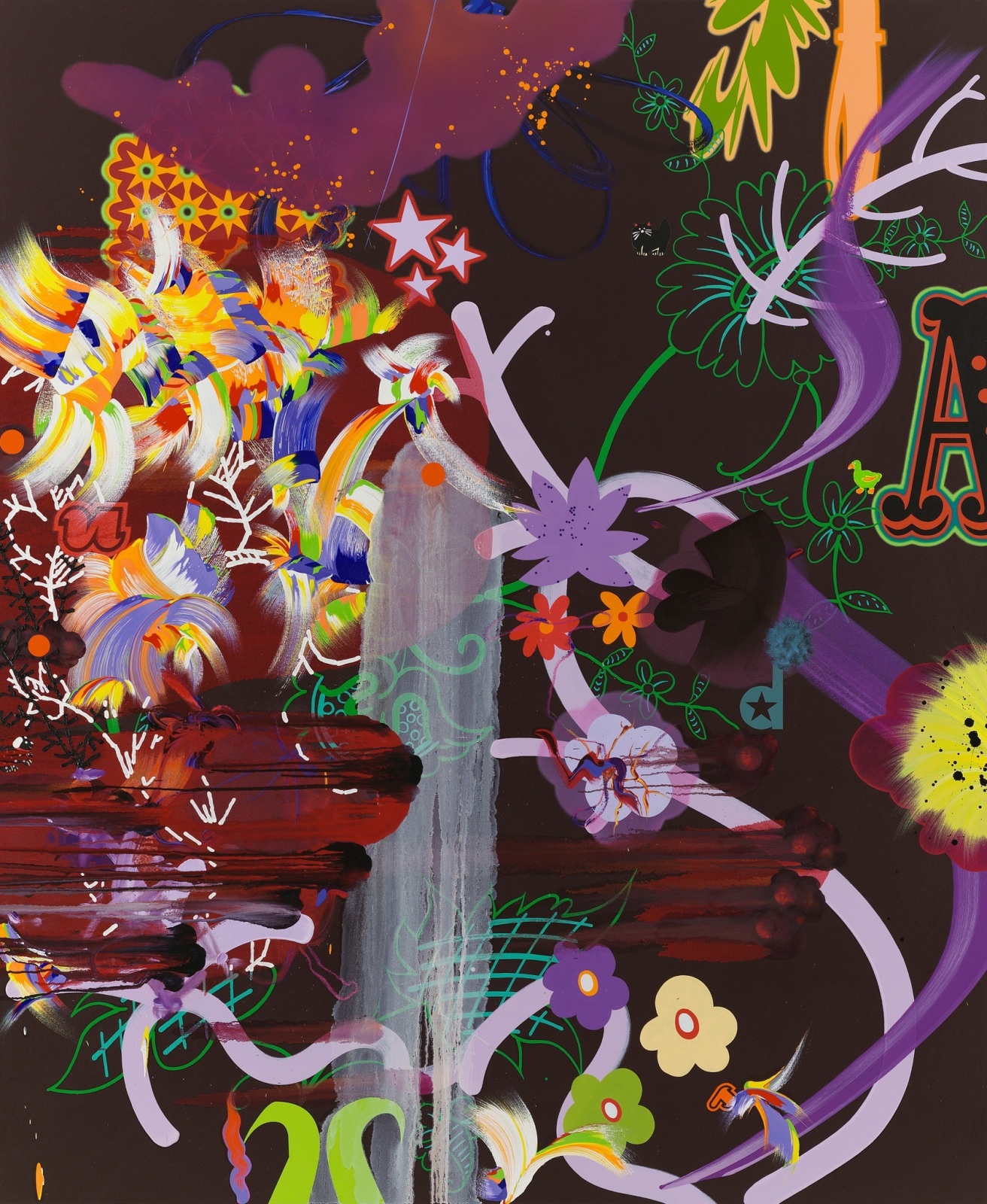 Fiona Rae, Double Happiness, 2006