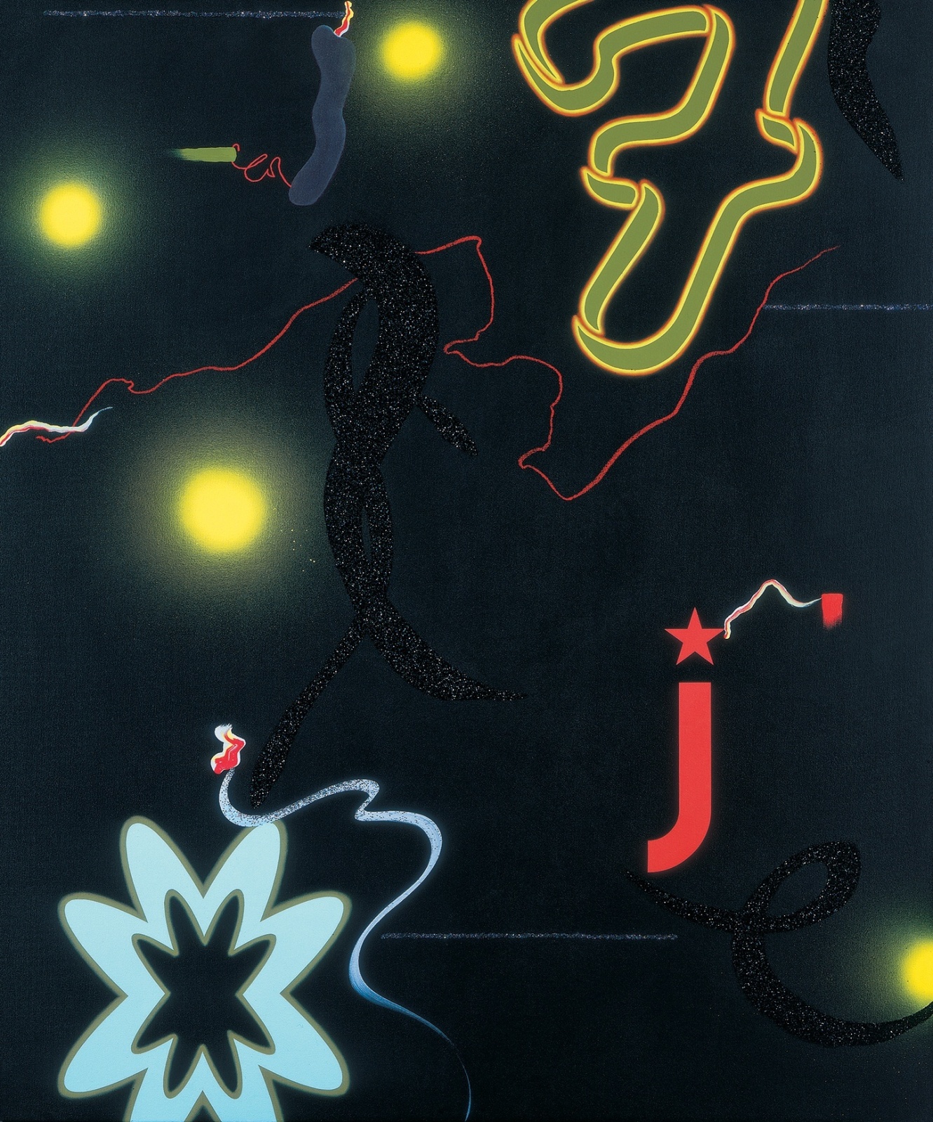 Fiona Rae, Starseed Lure, 2001