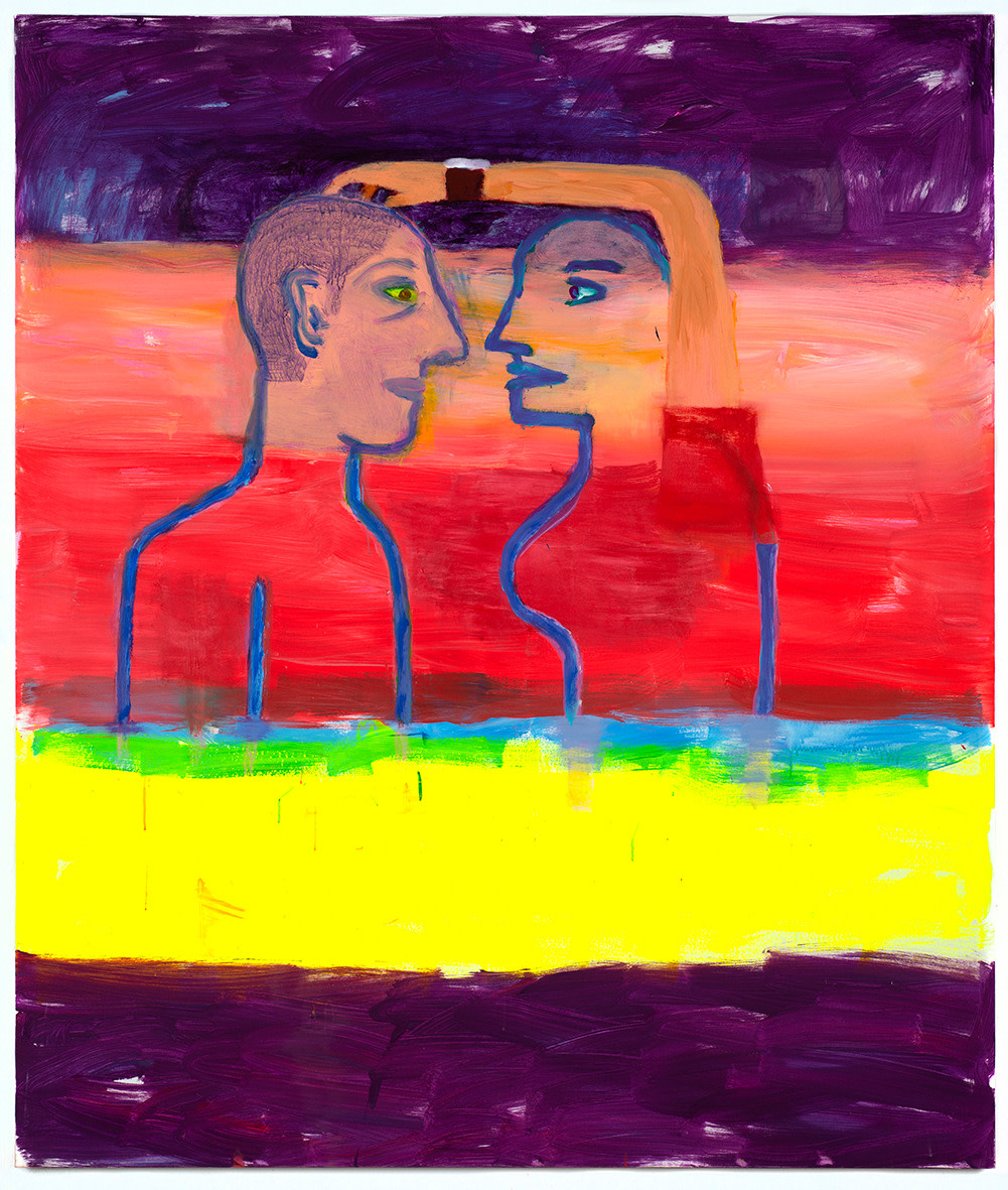 Katherine Bradford, Head Touch, 2019