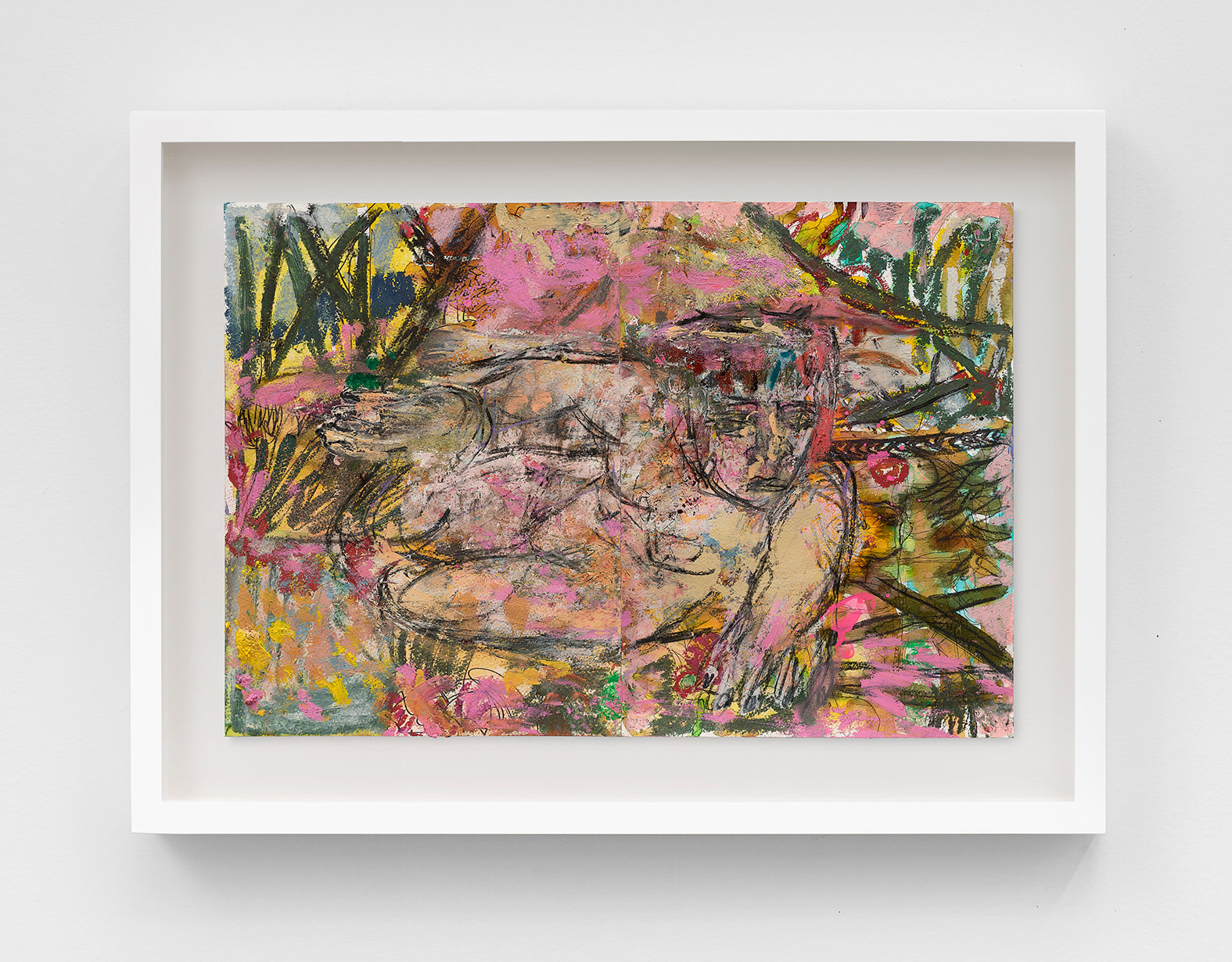 Daniel Crews-Chubb, Flying Man (Jungle), 2021