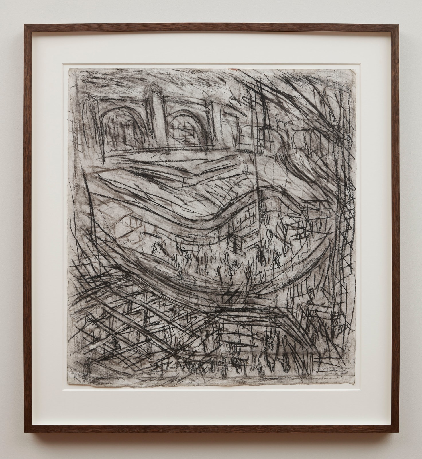 Leon Kossoff, King's Cross Building Site Early Days, 2003