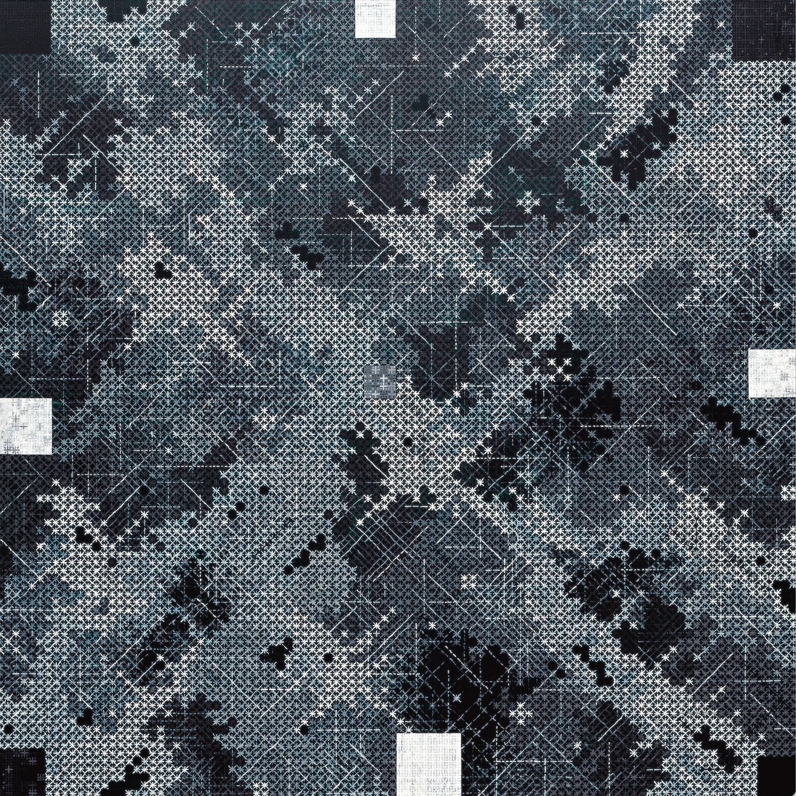 Ding Yi, Appearance of Crosses 2011-4, 2011